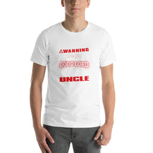 Load image into Gallery viewer, Warning this girl is protected by the good lord and crazy uncle Unisex T-Shirt