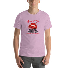 Load image into Gallery viewer, April 10th girl - a mouth she can't control, lips pattern Unisex T-Shirt
